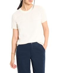NIC+ZOE - Nic+zoe Easy Scoop Neck Sweater Tee - Lyst