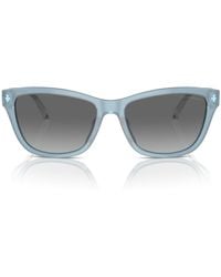 Emporio Armani - Ea4227u Universal Fit Cat Eye Sunglasses - Lyst