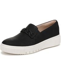 Naturalizer - Trish Sneaker Black Faux Leather 6 M - Lyst
