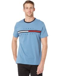 Tommy Hilfiger - Mens Short Sleeve Logo T-shirt T Shirt - Lyst