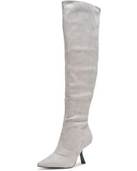 Karl Lagerfeld - Paris Kian Everyday Heeled Bootie Over-the-knee Boot - Lyst
