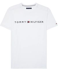 Tommy Hilfiger - Adaptive Short Sleeve Logo T-shirt With Magnetic Buttons - Lyst