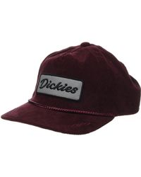 Dickies - Mid Pro Vintage Corduroy Cap Red - Lyst