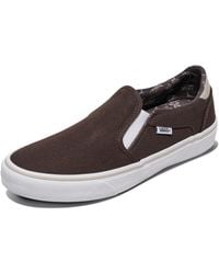 Vans - Asher Deluxe Slip-on Sneaker - Lyst