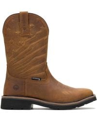 Wolverine - Rancher Flag Lx Steel Toe Wellington Construction Boot - Lyst