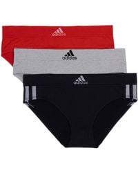 adidas - Seamless Hipster Underwear 3 Pack - Lyst