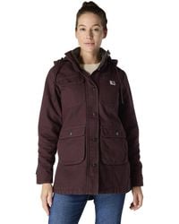 Carhartt - Loose Fit Washed Duck Coat - Lyst