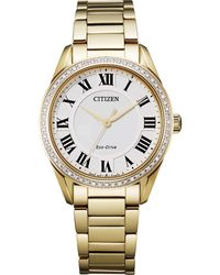 Citizen - Arezzo 32mm Gold S Watch - Lyst