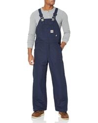 Carhartt r28 duck carpenter deals bibs