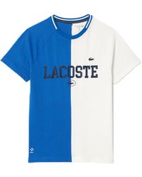 Lacoste - Short Sleeve Regular Fit Colorblocked Tennis Tee Shirt - Lyst