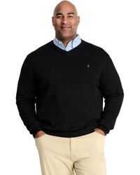 Izod - Tall Premium Essentials Solid V-neck Sweater - Lyst