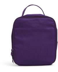 Vera Bradley Recycled Cotton Bunch Lunch Bag - Purple