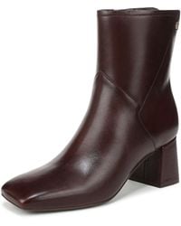 Naturalizer - Christine Ankle Boot Wine Red Leather 8 M - Lyst