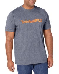 Timberland - Size Base Plate Short Sleeve T-shirt With Chest Logo - Lyst