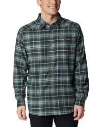 Columbia - Cornell Woods Flannel Long Sleeve Shirt Hiking - Lyst