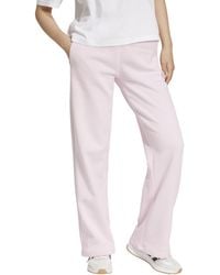 adidas - Essentials Small Logo Feel Cozy Open Hem Pants Trainingshose - Lyst