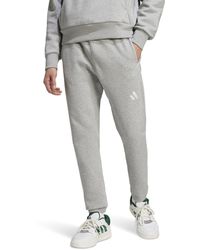 adidas - All Szn Fleece Regular Tapered Pants - Lyst