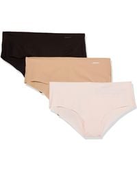 DKNY - Litewear Cut Anywhere Hipster Panties 3 Pack Box Multipack - Lyst