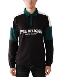 True Religion - Ls Rugby Polo - Lyst