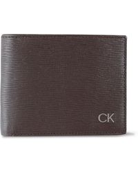 Calvin Klein - Rfid Extra Capacity River Print Slimfold Wallet - Lyst