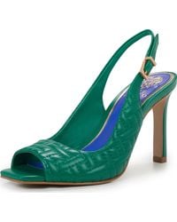 Vince Camuto - Lyndon Quilted Slingback Pump - Lyst