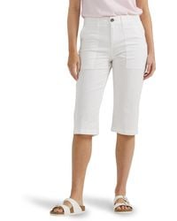 Lee Jeans - S Ultra Lux Comfort With Flex-to-go Utility Skimmer Capri Pants - Lyst