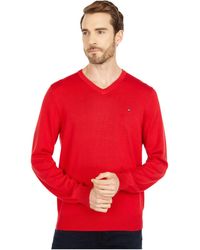 Tommy Hilfiger V-neck sweaters for Men - Up to 65% off | Lyst