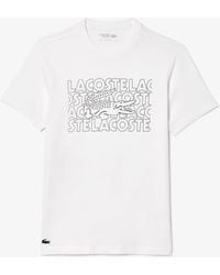 Lacoste - Box T Shirt - Lyst