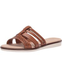 clarks women's kele willow slide sandal