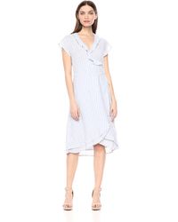 rails dress shirt blue rayon