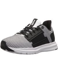 puma enzo black and white