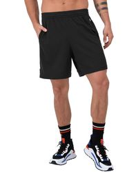 Champion - , Lightweight Attack, Mesh Shorts With Pockets, 7", Black C Patch Logo, Medium - Lyst