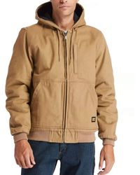 Timberland - Size Gritman Lined Canvas Hooded Jacket - Lyst