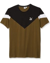 puma olive green shirt