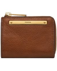 Fossil Emory Leather Wallet | Lyst
