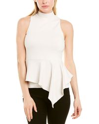susana monaco peplum top