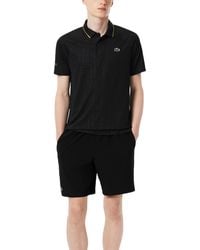 Lacoste - Sport Ultra-dry Branded Stripe Tennis Polo - Lyst