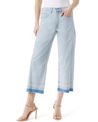 Jessica Simpson - Melody High Rise Wide Leg Crop Standard - Lyst