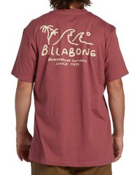 Billabong - Lounge Short Sleeve Graphic Tee - Lyst