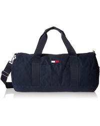 Blue Mens Bags Gym bags and sports bags for Men Tommy Hilfiger Synthetic Duffel Bags in Dark Blue 