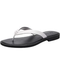 COACH Flip Flop in Brown | Lyst