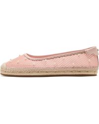 Kate Spade - Pearl Fishnet Espadrille Ballet Flat - Lyst