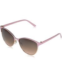 Tahari Th763 Uv Protective Round Sunglasses - Pink