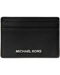 Michael Kors - 32F8SF6D1L-001 CARD HOLDER Donna BLACK Taglia TU - Lyst