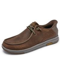 Skechers - John Deere Leather Moc Toe Bungee Hands Free Slip-ins Oxford - Lyst