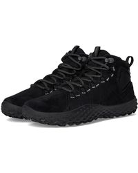 Merrell - Wrapt Mid Wp Black Low-top Sneakers - Lyst