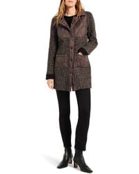 NIC+ZOE - Nic+zoe Quilted Knit Coat - Lyst