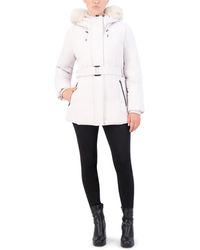 Cole Haan - Cold Weather Water Resistant Stretch Twill Coat - Lyst