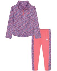 Under Armour - Ua Color Twist 1/4 Zip & Leggings Set - Lyst