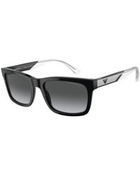 Emporio Armani - Ea4224 Polarized Rectangular Sunglasses - Lyst